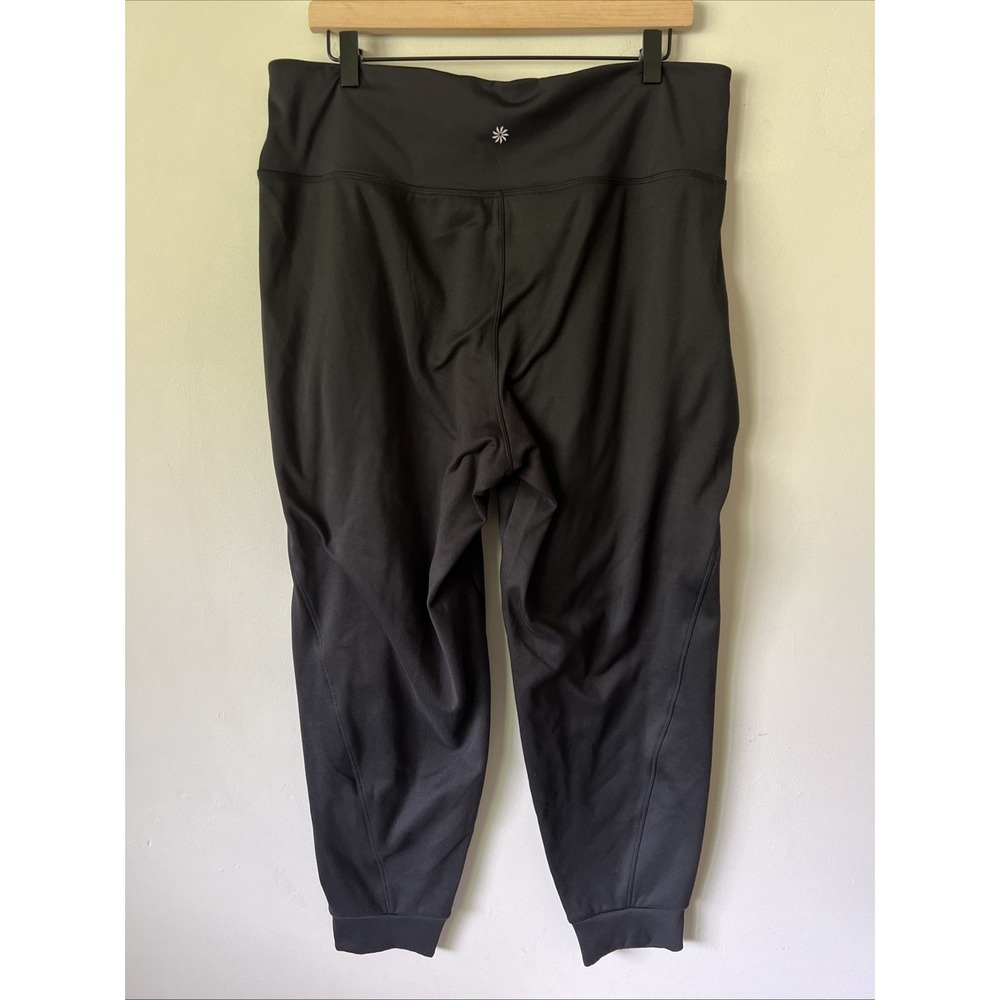 Athleta Size XL Unstoppable Jogger Pants in Black High Rise - Picture 4 of 5